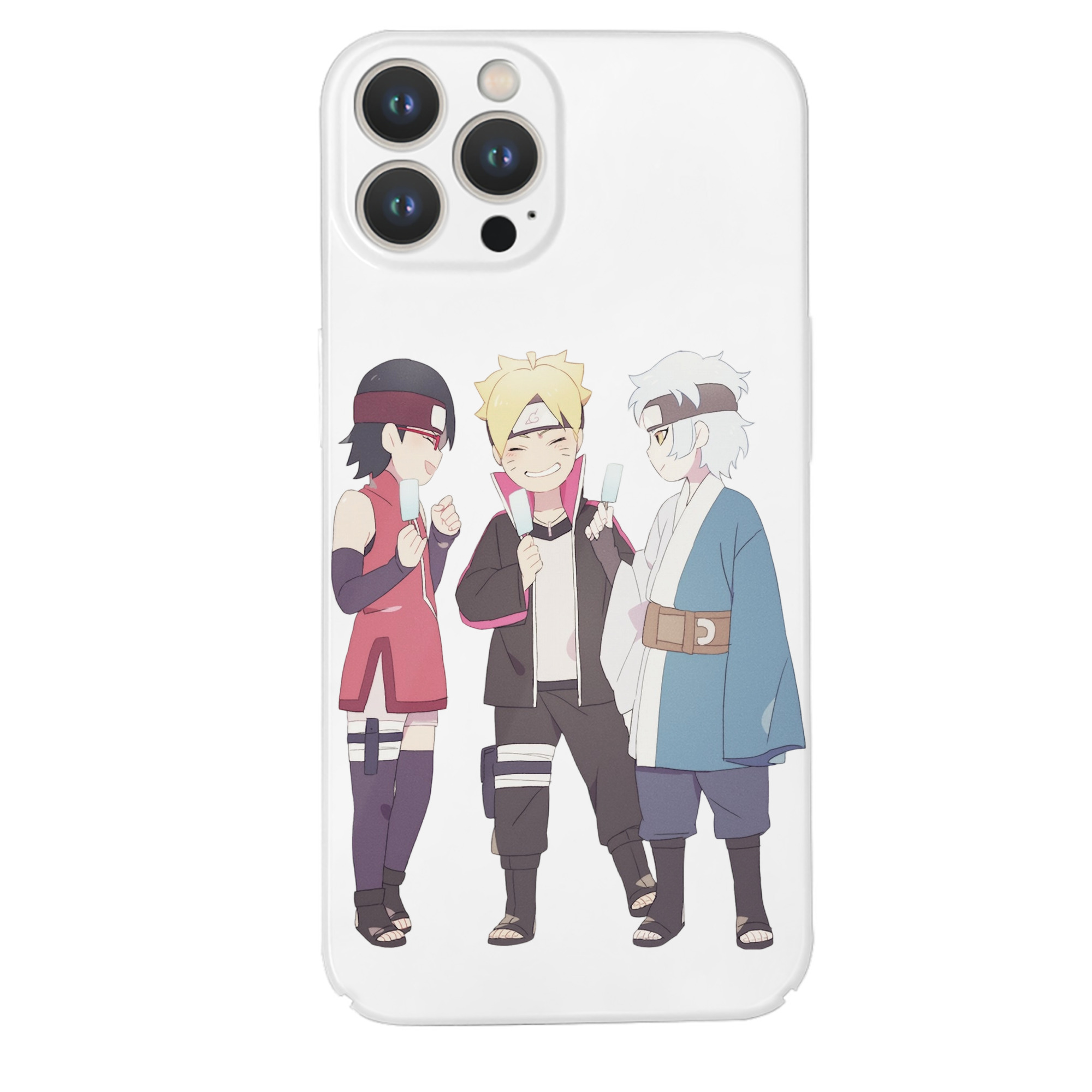 （画像用） NARUTO -ナルト- うちは サラダ Uchiha Sarada 【iPhone 14シリーズ対応】ハードケース